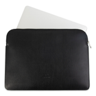 Baltan Leren Laptophoes - Met Rits - Tot 14 inch - Zwart