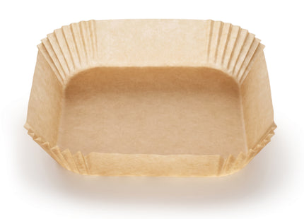 Papieren Inzetstukken Voor Airfryer - Wegwerpbaar - 220°C - Geschikt voor: Airfryer, Oven, Magnetron, Stoomkoker - 300 stuks - 20 x 20 cm