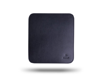 Leren Muismat - 30 x 30 CM - Zwart