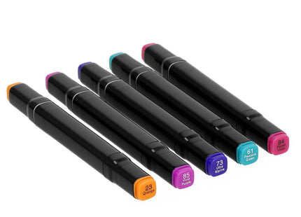 Twinmarkers | Alcohol Markers | Stiften Voor Volwassenen | 168 Stuks | Multicolor