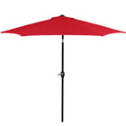 Parasol | Parasols | Kantelbaar | Met Ventilatie | Rood | 250 cm
