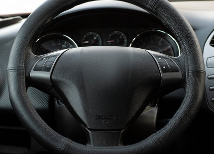 Carpassion Stuurhoes - Steering Cover - Leer - Ø 47-49 CM