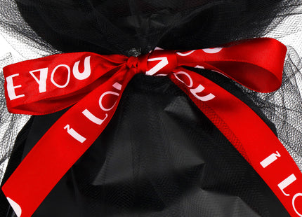 Kunstboeket - Sierboeket - Decoratief - Zeep Rozen - Decoratief - Valentijnsdag - Rood - 32 Stuks - 35 cm