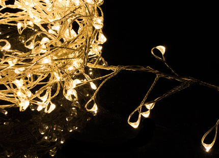 Kerstboomverlichting - 300 LED - Microdraden - 3 M - Warm Wit