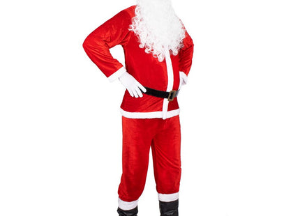 Kerstman Kostuum | Kerstman Pak | Verkleedkleding | 9-Delig | Rood