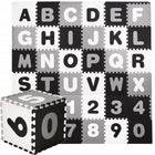 Speelmat Foam | Puzzelmat | 36 Stukken | Letters & Cijfers | 175 x 175 cm