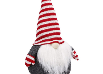 Gnome | Rood/Wit/Grijs | 1 Stuk | 33 cm