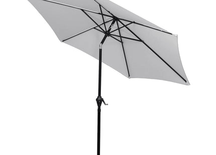 Parasol | Parasols | Kantelbaar | Met Ventilatie | Zilver | 250 cm