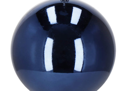 Kerstballen | 4 Stuks | 12 cm | Marineblauw