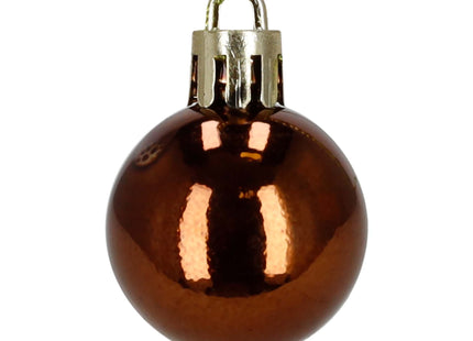 Kerstballen | 47 Stuks | Bruin/Wit/Goud