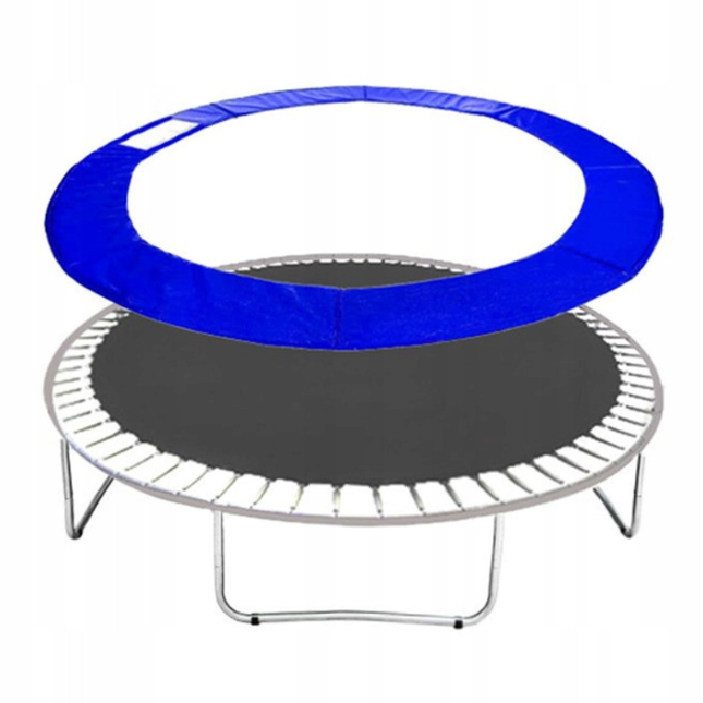 Trampoline Beschermrand | 396 cm | Blauw