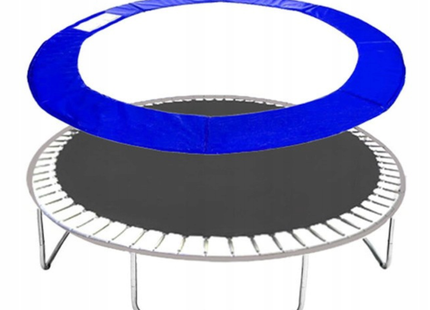 Trampoline Beschermrand | 426-430 cm | Blauw