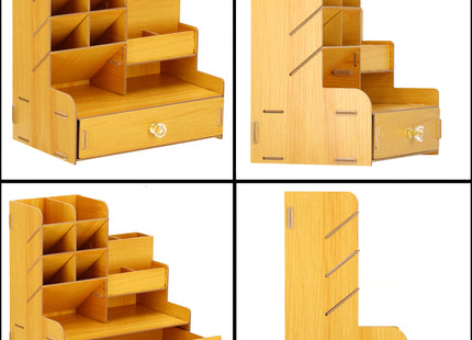 Bureau Organizer - Accessoires - Pennenbak - Hout