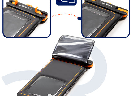Waterdichte Telefoonhoes | Drybag | 19 X 11 cm | Transparant