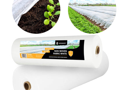 Vliesdoek - Vliesdoek Plantenbescherming - 70 G/M2 - 100 x 1.1 M