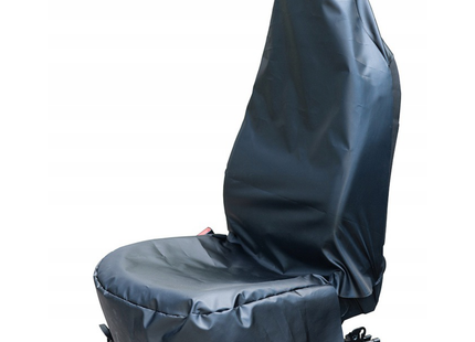 CarPassion Durable Autostoelhoes - Beschermhoes - Waterdicht - Stijlvol - Universeel - Zwart