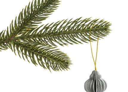 Kersthanger | Opvouwbaar | Grijs | 4 cm | 6 Stuk