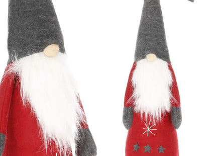 Kerstkabouter - Gnome - Kerstdwerg - Kerstversiering - 84 cm