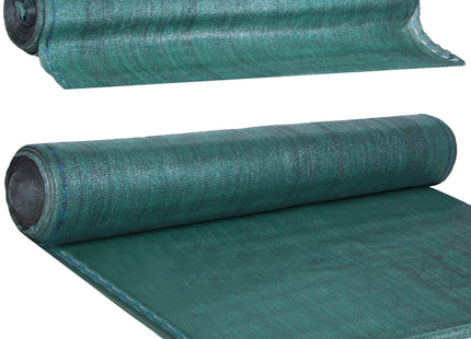 Zichtbreeknet | Zichtdoek | Privacynet | Schaduwdoek | Rol 1,5 x 10 m | 90 % Schaduw | 140g/m² | Groen