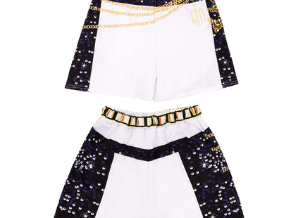 Halloweenkostuum -  K-Pop - Verkleedkleding - Halloween - Skelet - 3-Delig - Zwart/Wit