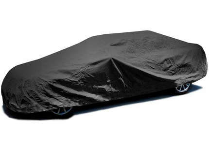 CarPassion Classic Autohoes - Beschermhoes - Waterdicht & Vorstbestendig - Maat XL - Zwart - 485 x 137 x 150 cm