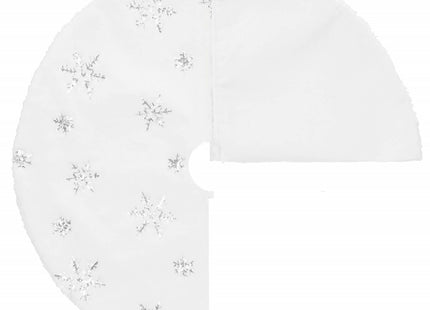 Kerstboomrok | Kerstboomkleed | Kerstboomversiering | 90 cm | Wit