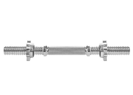 Halterstang | Barbell | Chroomstaal | 40 cm | 28 mm