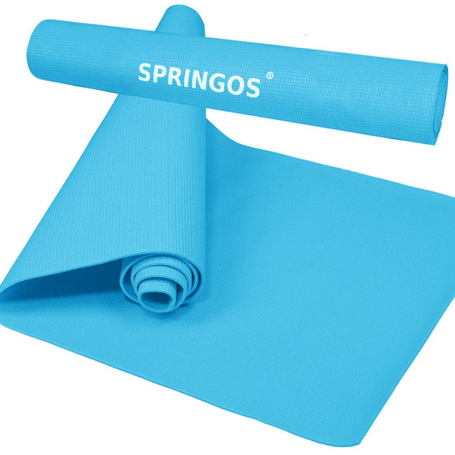 Yoga Mat | 61 x 173 x 0.4 cm | Blauw
