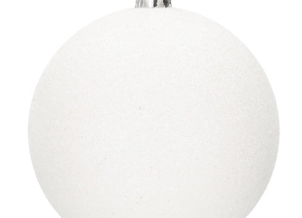 Kerstballen | 30 Stuks | 8 cm | Wit