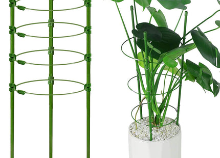 Plantensteun - Ringsteun - Bloemen - Groen - 120 Cm
