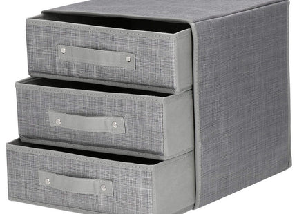 Kast Organizer | 3 Lades | Grijs