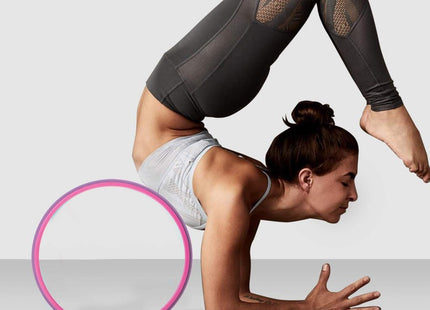 Yoga Wiel | Sport Wiel | Yoga Accesoires | 33 cm | Paars