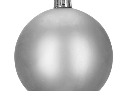 Kerstballen | 100 Stuks | Zilver Tinten | Onbreekbaar