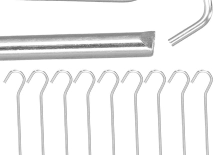 Tentharingen - 10 Stuks - Staal - Extra Stevig - Grondpennen - 31 cm