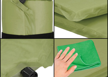 Slaapmat | Zelfopblazend | Inclusief Hoes | Groen | 180 Cm