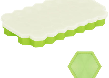 IJsblokjes vorm - Siliconen - Honinggraat - 37 Stuks - 20x12x2.5x CM