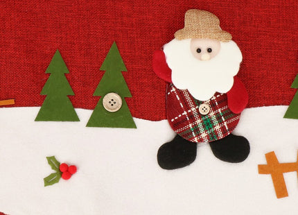 Kerstboomrok | 89,5 cm | Rood