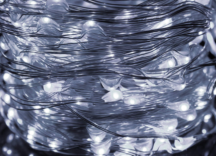 Kerstboomverlichting - Ijspegels - 100 LED - 3 M - Koud Wit