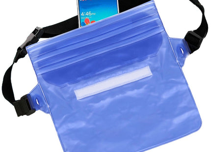 Drybag | Waterdichte Tas | Heuptas | 18 x 22 cm | Blauw