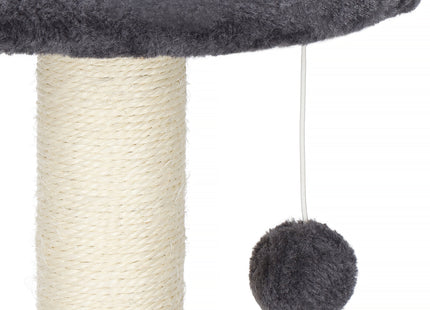 Krabpaal - 3 Etages - Voor Katten - Meubelbescherming - 33 x 33 x 67 cm - Grijs