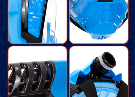 Snorkelmasker - Duikmasker - Duikbril - Snorkel - Face Masker - L-XL