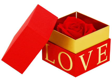 Eeuwige Roos - Geschenkdoos - Geschenkbloem - Valentijnsdag - Liefde - Rood
