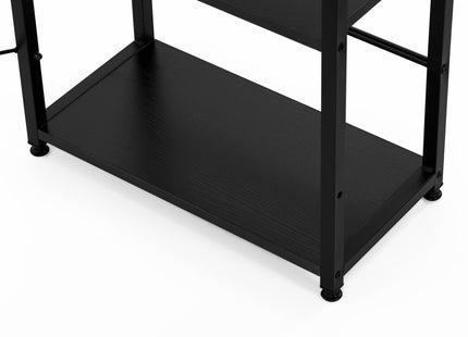 Bureau – Werkbureau – Computer Bureau – Bureautafel – 100 x 50 x 76 cm – 50 Kg - industriële - Zwart
