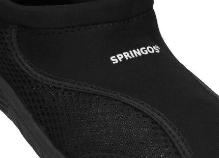Waterschoenen - AQUA Shoes - Sneldrogend - Rubber - Unisex - Zwart - Maat 45
