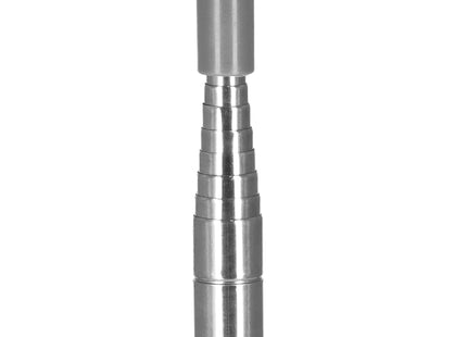 Wasbare Telescopische Stoffer -Stofdoek - Telescopische - Borstel - 75-254 cm - 2 Delig - Grijs
