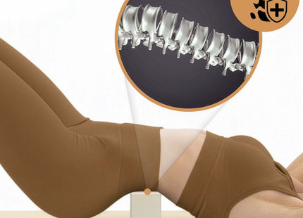 Actiget® Yoga Blok - Yoga Cube - Pilates Blok - Balans - Rekoefeningen - EVA-schuim - Lichtbeige - 7,5 X 23 X 15 Cm