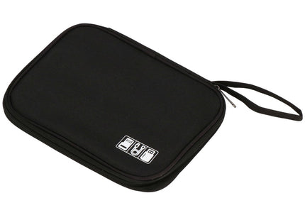 Etui | Reistas | Elektronica | Multifunctionele Elektronica Organizer | 25 x 19 x 2 cm | Zwart