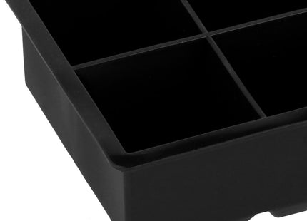 IJsblokjesvorm | IJsblokjes | 8 Blokjes | Zwart