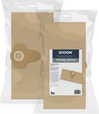 SQOON® Stofzuigerzakken  Geschikt voor Parkside / Einhell UNI20 – Vervangt Model 23.421.30 – 5 Stuks