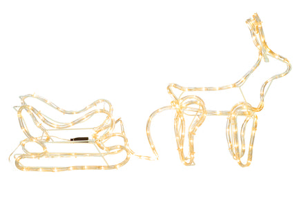 Rendier | 144 LED Lampjes | Warm Wit | 120 Cm
